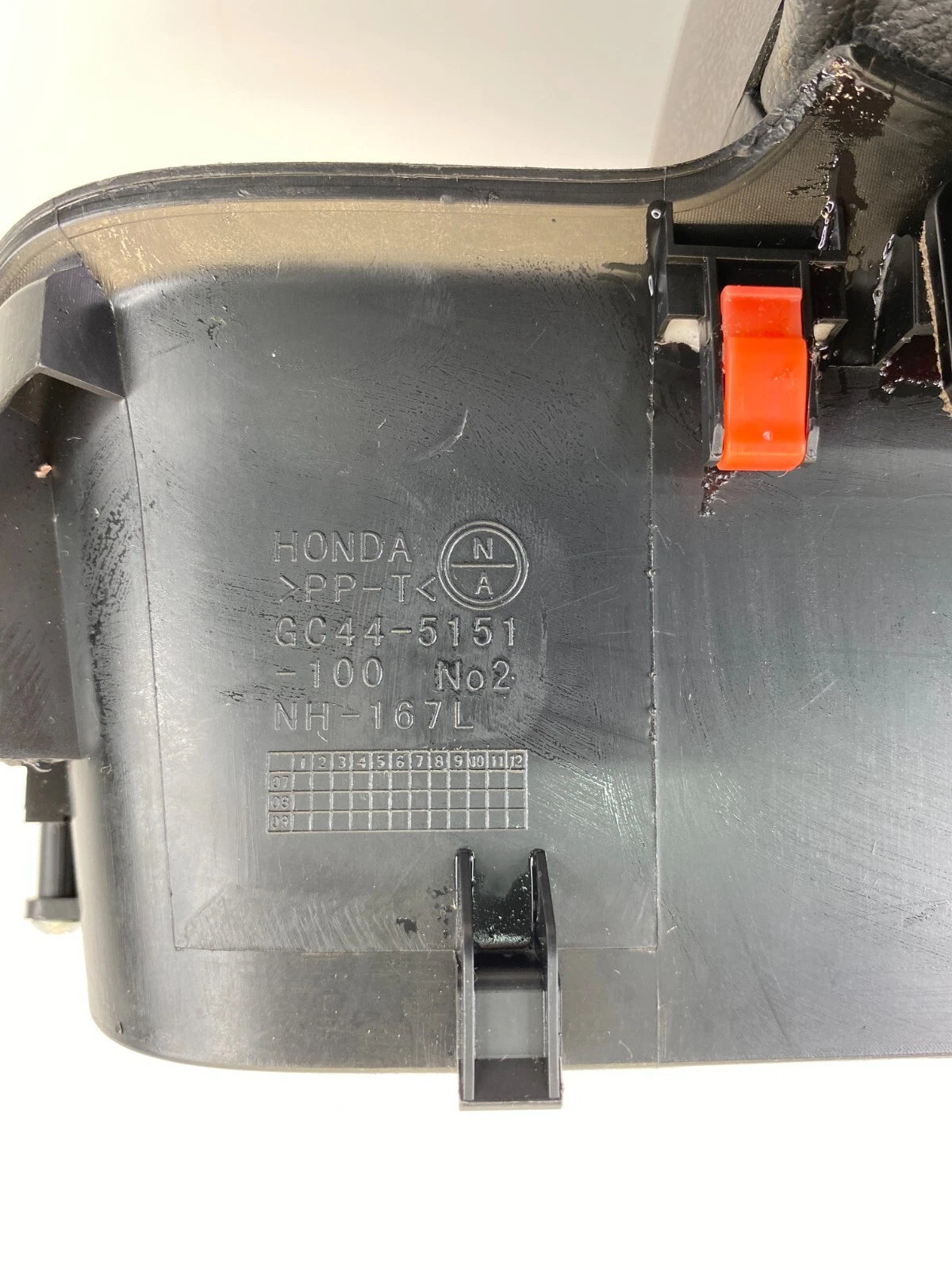 08-12 HONDA ACCORD CLUSTER SPEEDOMETER & STEERING COLUMN TRIM BEZEL GC445151100