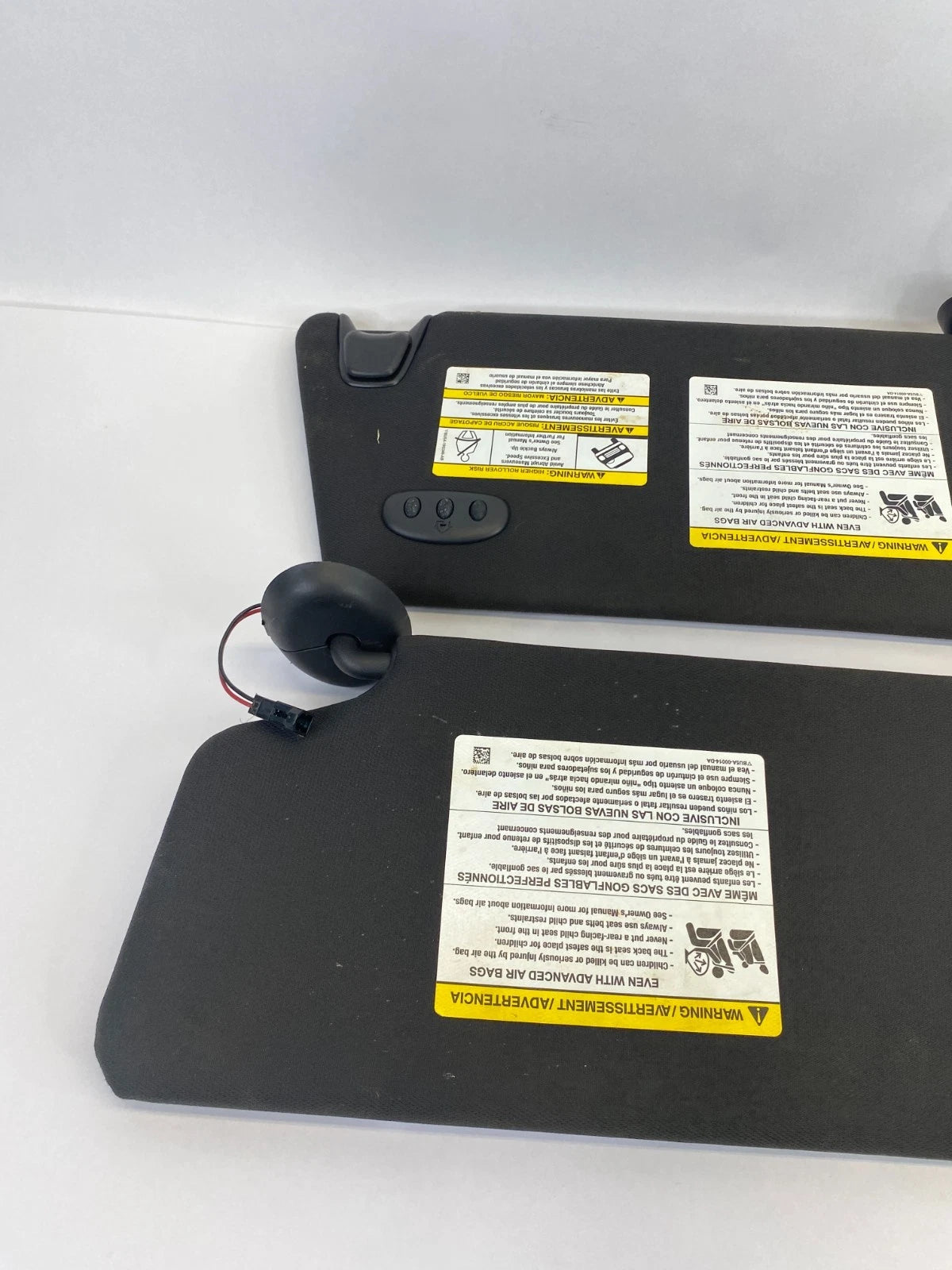 2011-2015 FORD EXPLORER ROOF LEFT & RIGHT SUNVISOR SUN VISOR SET PAIR