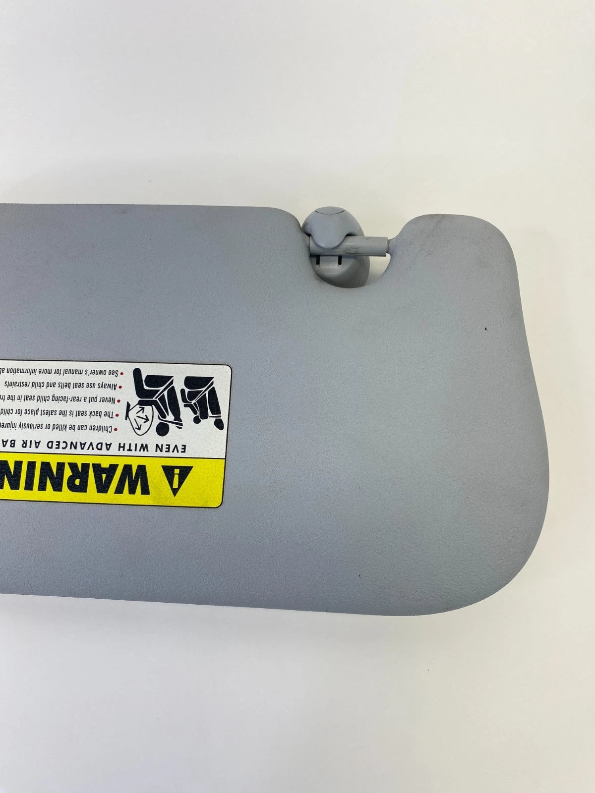 2007-2014 MINI COOPER W SUNROOF RIGHT PASSENGER SIDE SUN VISOR GREY W LIGHTS OEM