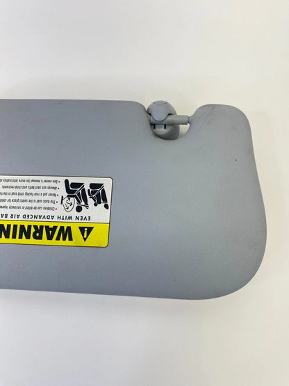 2007-2014 MINI COOPER W SUNROOF RIGHT PASSENGER SIDE SUN VISOR GREY W LIGHTS OEM