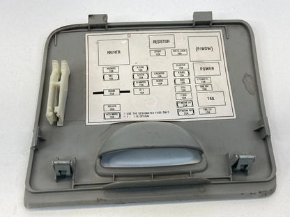 2004-2009 KIA SPECTRA DASH FUSEBOX FUSE BOX COVER LID TRIM BEZEL OEM