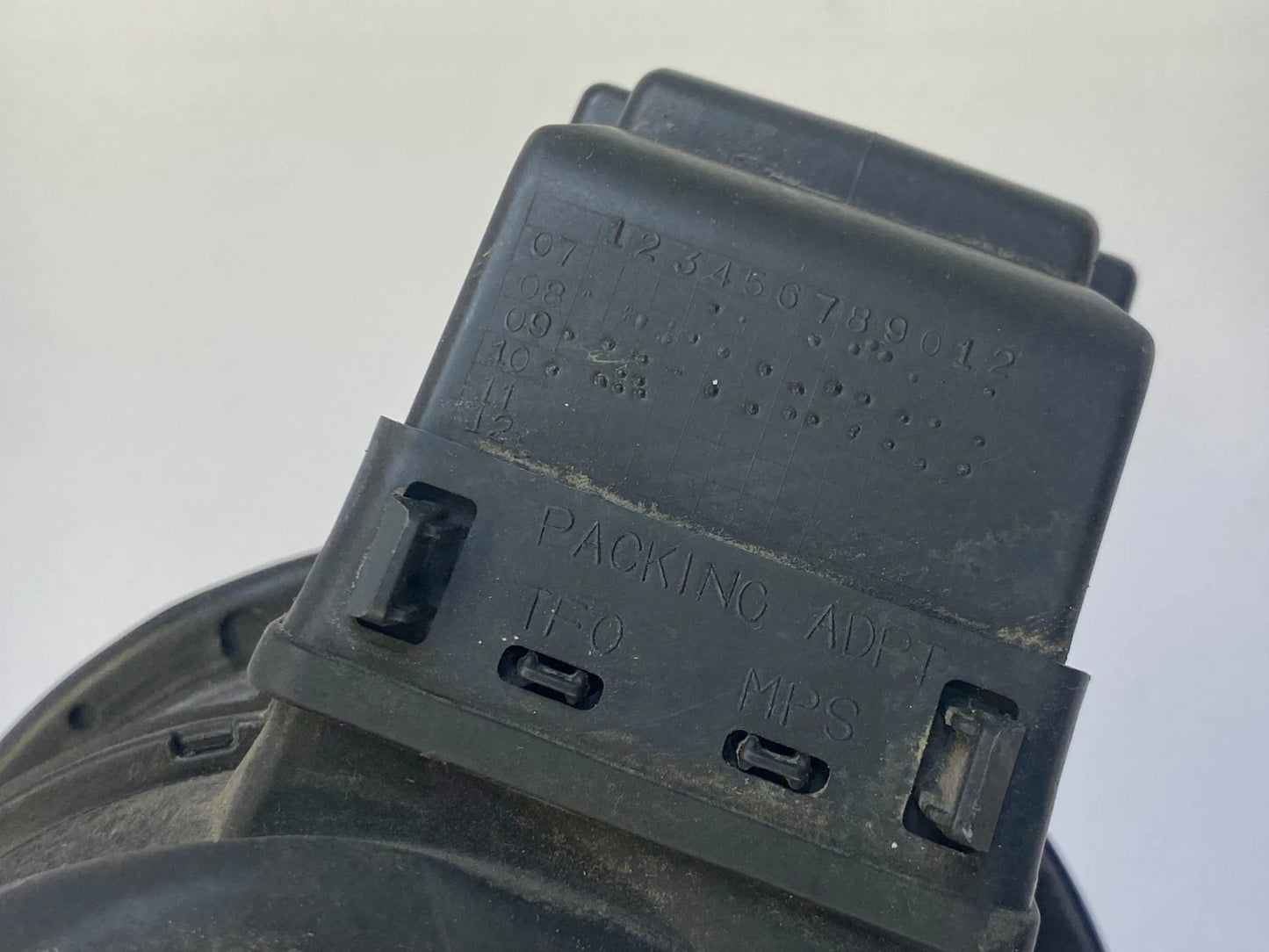 2009-2013 HONDA FIT BLUE FUEL FILLER GAS TANK DOOR LID ASSEMBLY OEM 74481-TF0-01
