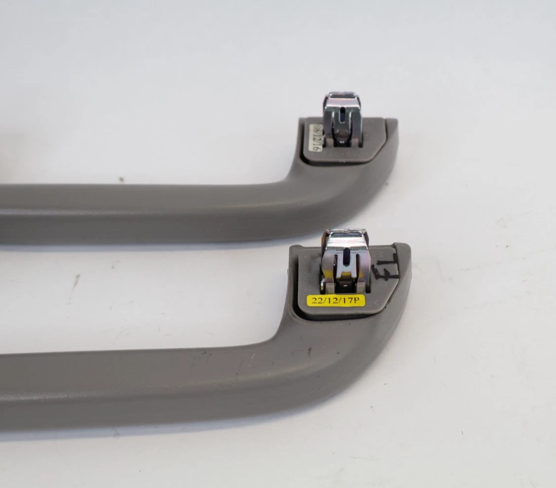 2016-2022 HONDA PILOT FRONT LEFT RIGHT ROOF ASSIST GRAB HANDLE GRAY PAIR OEM