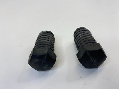 2004-2006 CADILLAC SRX FRONT HOOD BUMPER RUBBER ADJUST PAIR SET OEM