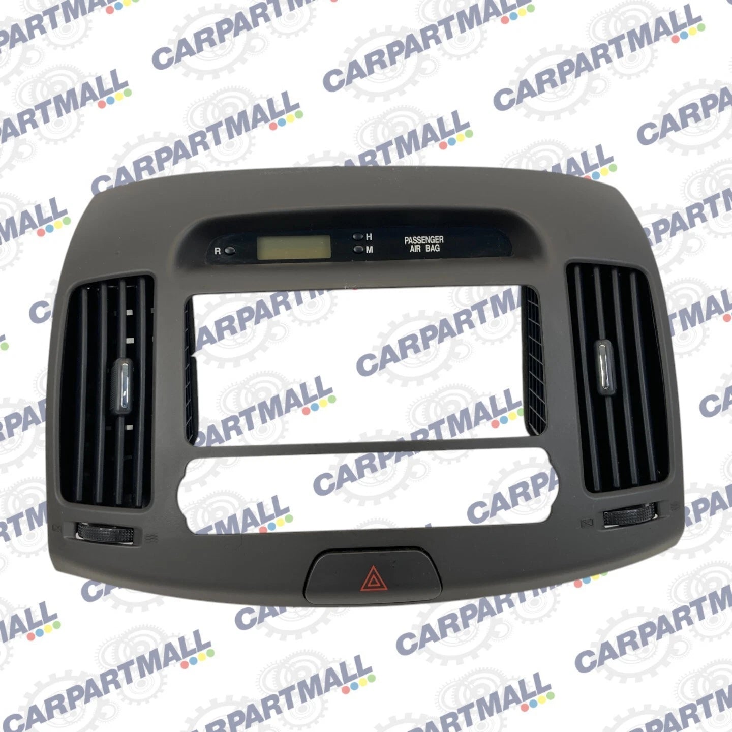 2007-2010 HYUNDAI ELANTRA DASH RADIO FINISH PANEL VENT CLOCK TRIM 974202H000 OEM