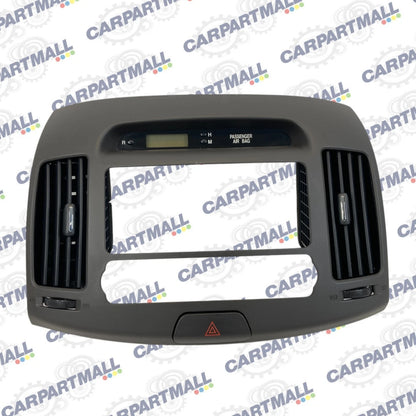 2007-2010 HYUNDAI ELANTRA DASH RADIO FINISH PANEL VENT CLOCK TRIM 974202H000 OEM
