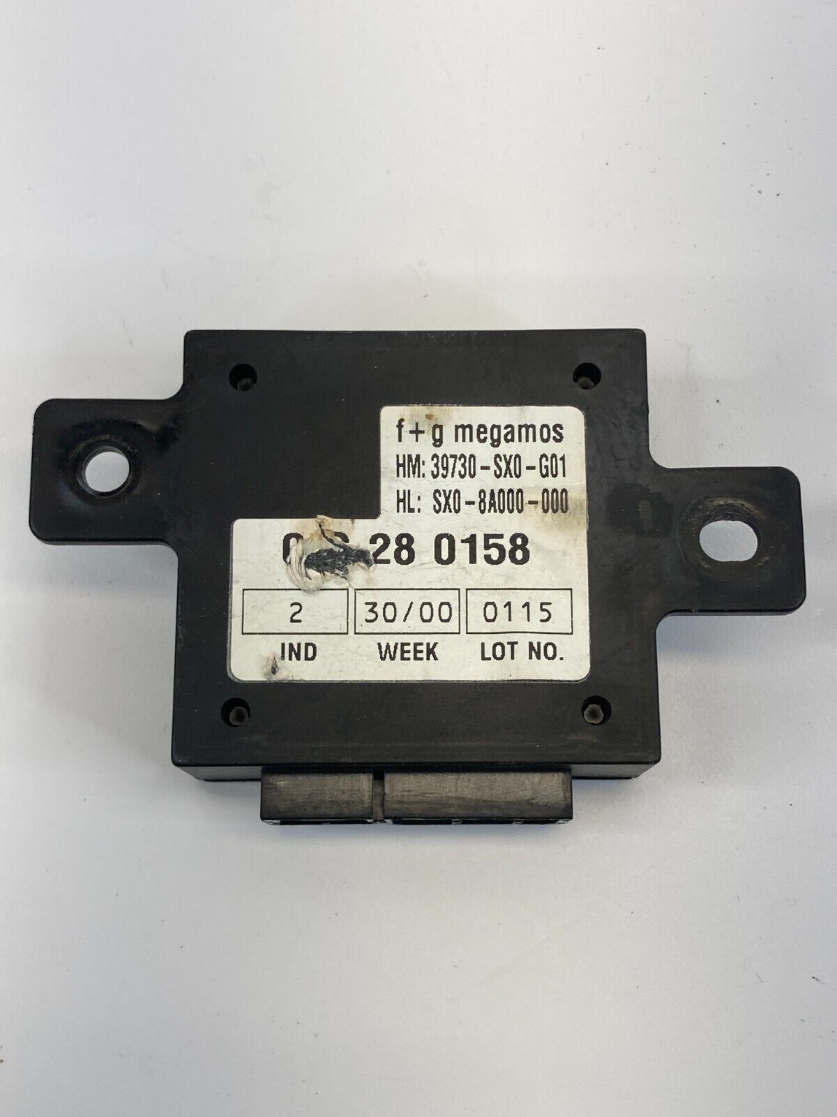 96-01 Acura RL Anti Theft Keyless Entry Computer Control Module 39730-SX0-G01