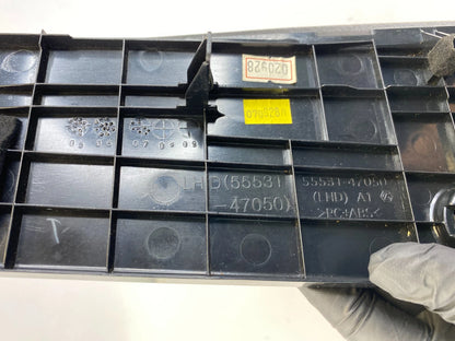 2004-2009 TOYOTA PRIUS UPPER GLOVE BOX STORAGE COMPARTMENT BLACK OEM 55531-47050