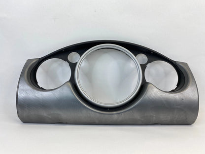 02-04 MINI COOPER HATCHBACK SPEEDOMETER CLUSTER DASH BEZEL TRIM COVER 391100133B