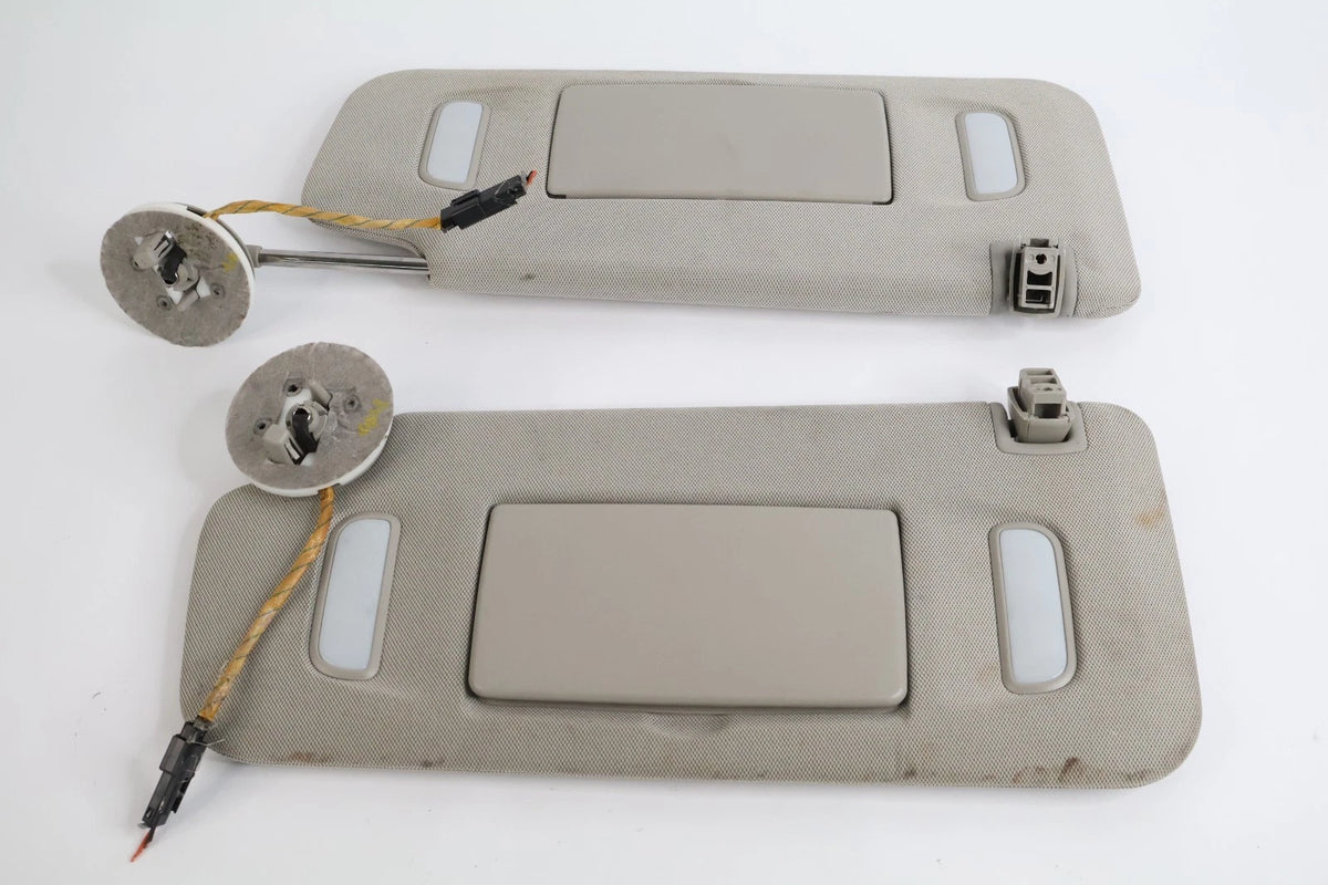 2010-2017 CHEVROLET EQUINOX GMC TERRAIN SUNVISOR SUN VISOR PAIR SET OEM FACTORY
