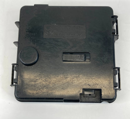 04-10 BMW X3 REAR TRUNK BATTERY CABLE JUNCTION FUSE BOX COVER TRIM CAP 8-387-547