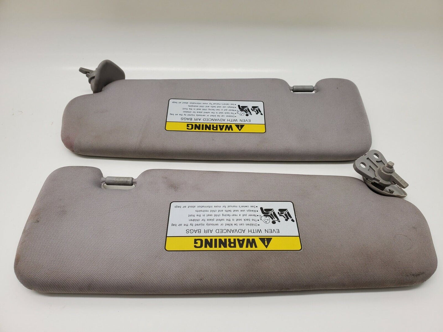 2011-2014 Hyundai Sonata Left & Right Side Sunvisor Sun Visor Shade Set Pair OEM