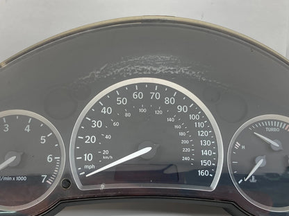 2003-2006 Saab 9-3 Convertible Dash Instrument Cluster Speedometer MPH Gauges