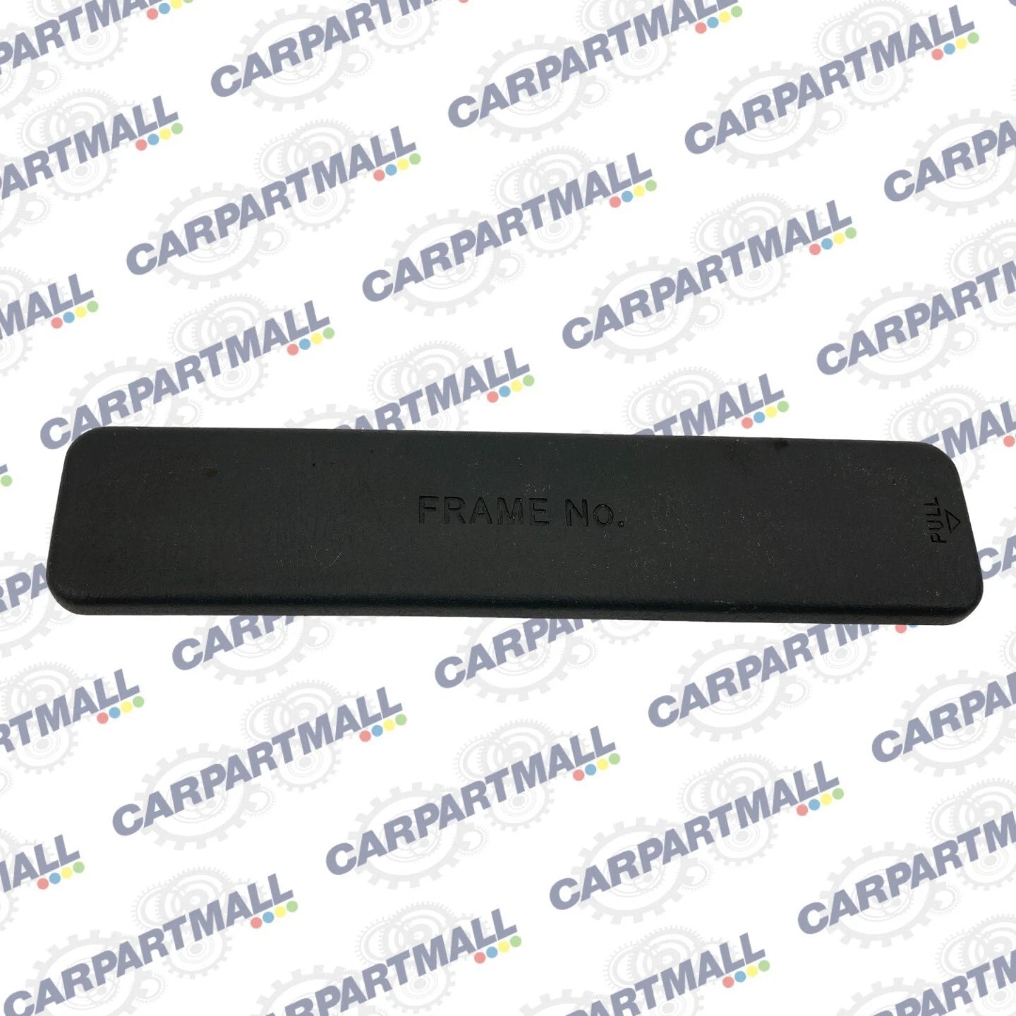 2001-2005 TOYOTA RAV4 FRONT FLOOR FRAME NUMBER ACCESS TRIM CAUTION COVER BEZEL
