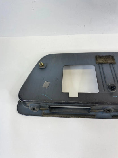 96-00 HONDA CIVIC COUPE REAR FINISH PANEL LICENSE PLATE TRIM 74890-S01-A000 OEM