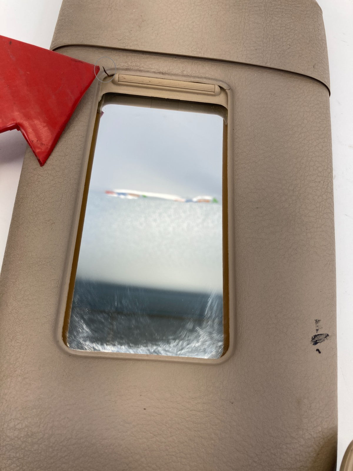 1999 2000 BMW 323i 01-05 325i Right Side Sunvisor Sun Visor Shade w/ Mirror