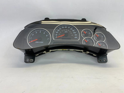 2002-2004 GMC ENVOY INSTRUMENT CLUSTER SPEEDOMETER GAUGES 32K MILES 15115883