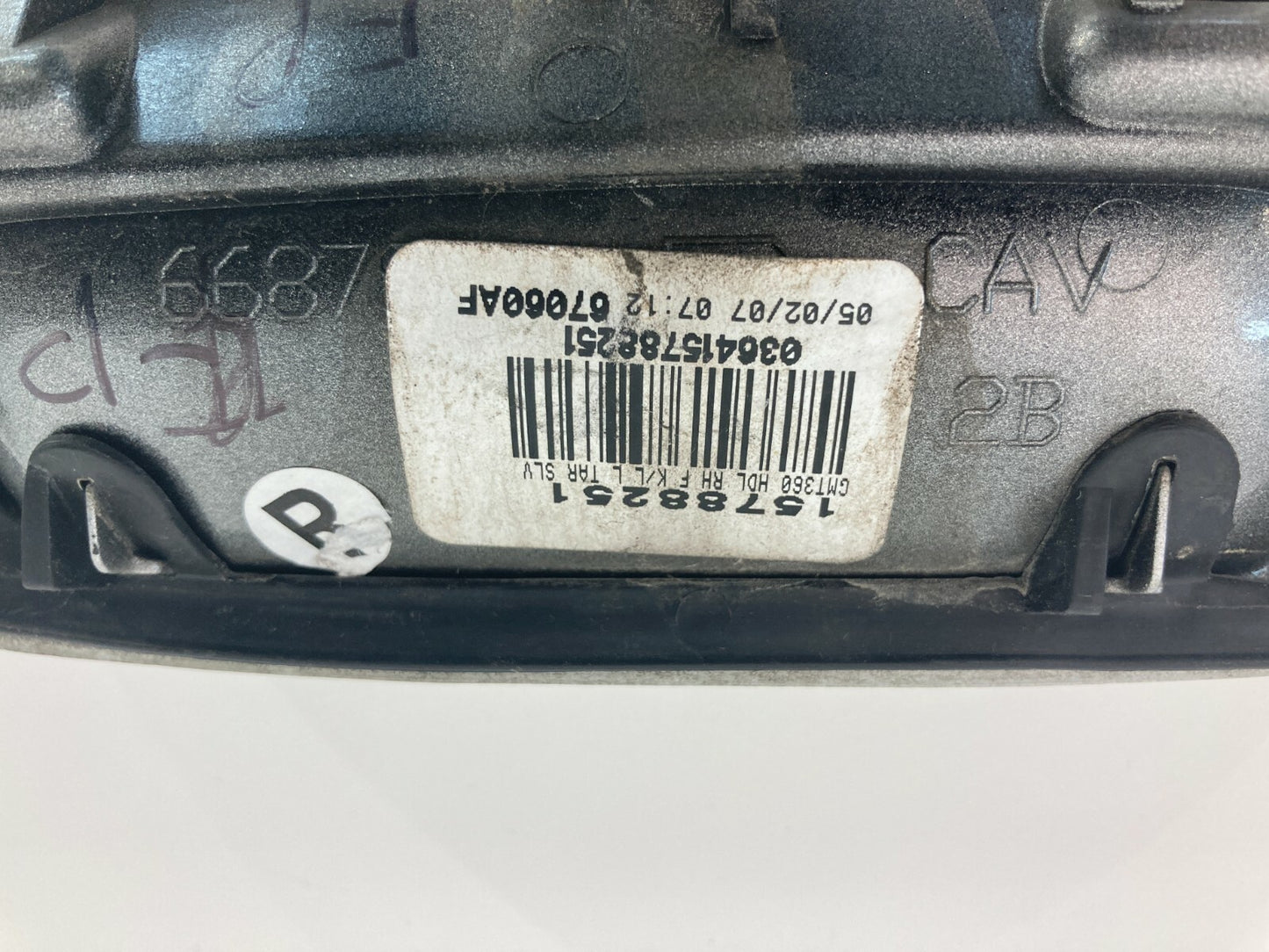 02-09 Chevy Trailblazer GMC Envoy Front Right Passenger Outer Door Handle FR RH