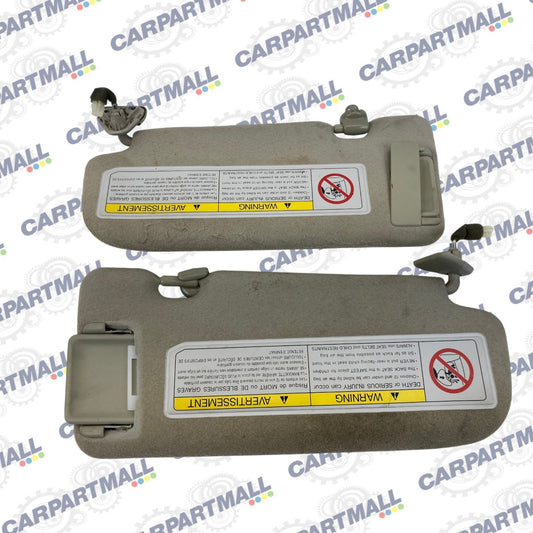 2003-2006 Infiniti G35 Base Sedan Sunvisor Sun Visor Shade Pair Set OEM