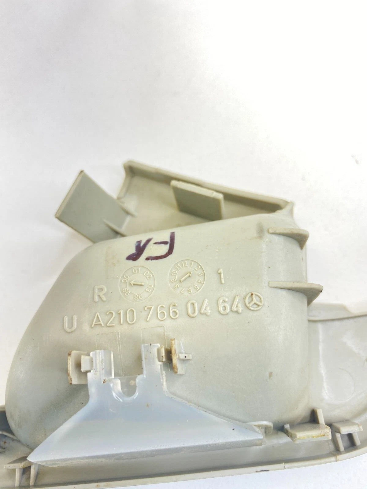 00-03 Mercedes-Benz E 320 Front Right Interior Door Handle Trim Bezel 2107660464