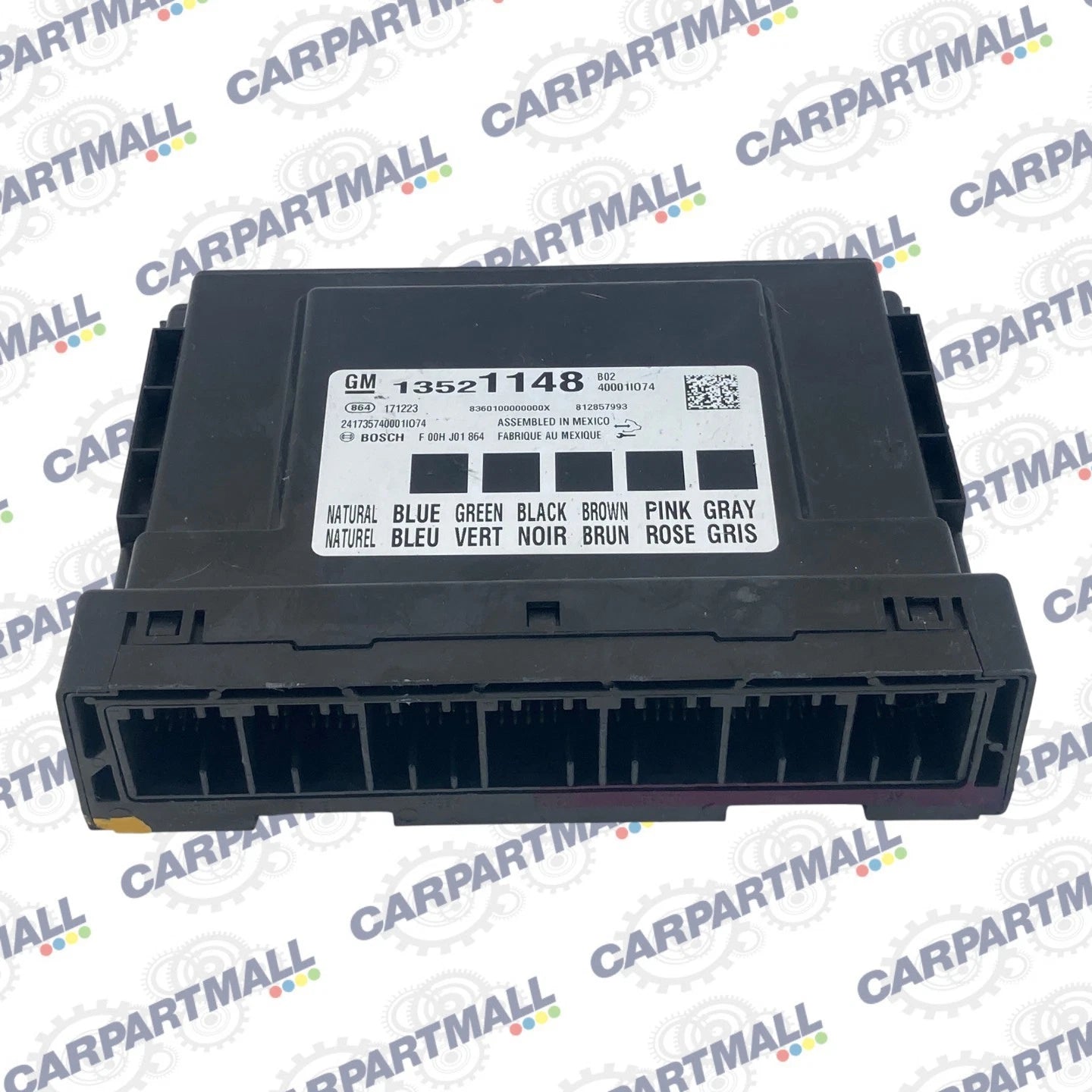 2015-2020 Chevrolet Trax Body Computer Control Module BCM BCU 13521148 OEM