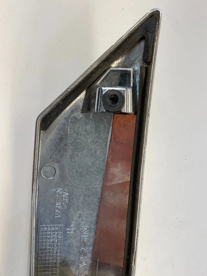 2013-2015 Nissan Altima Rear Trunk License Plate Lamp Cover Trim Molding Handle