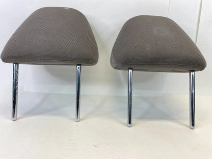 2007-2009 HONDA CR-V SUV FRONT LEFT & RIGHT SEAT HEADREST HEAD REST SET OEM