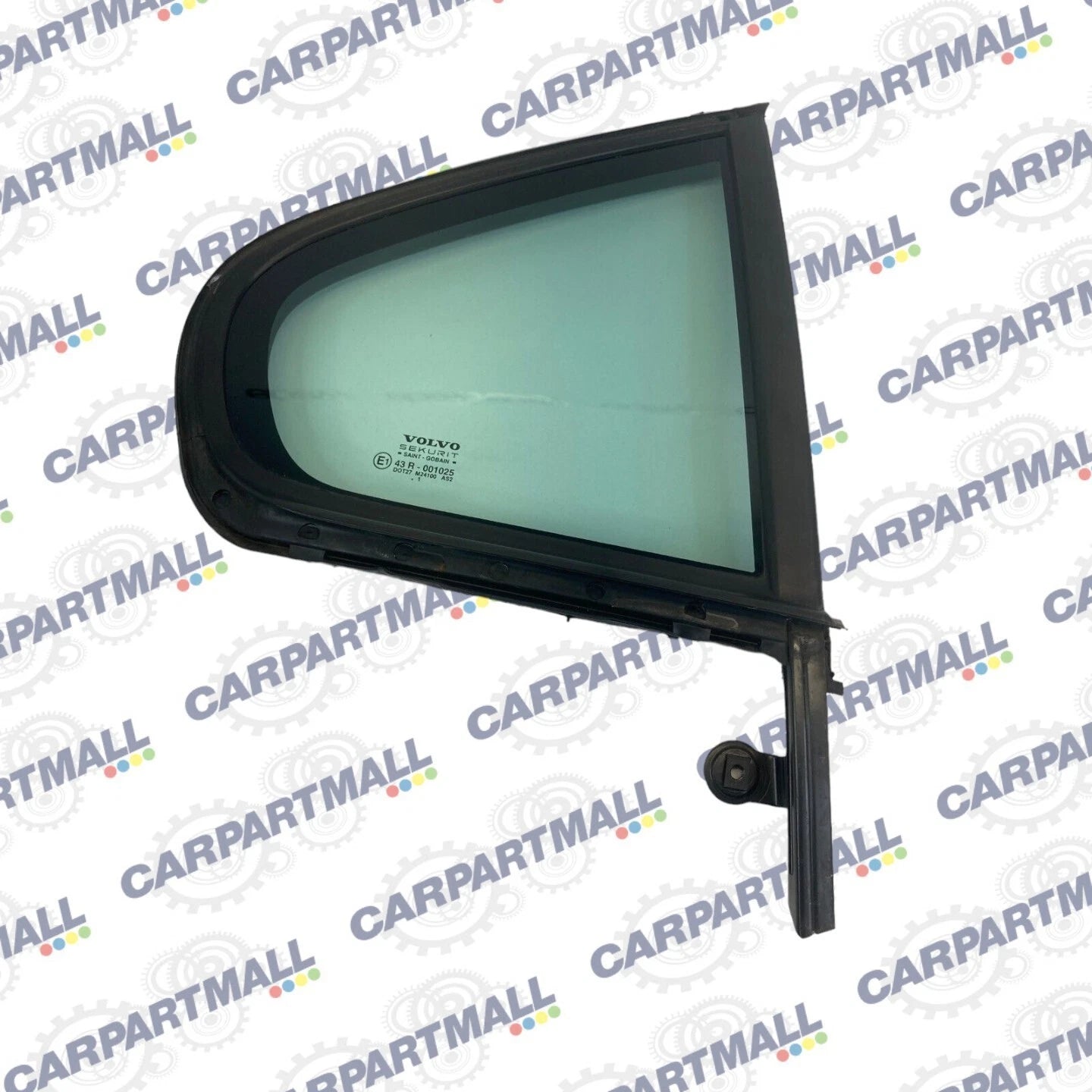 01-09 VOLVO S60 SEDAN REAR RIGHT DOOR QUARTER FIXED VENT WINDOW GLASS 8643030