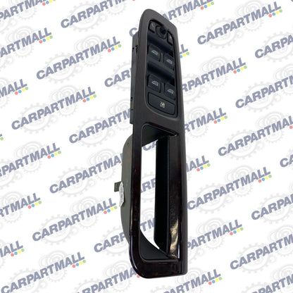 04-08 Volvo S40 Front Left Master Side Door Window Switch W/ Bezel Trim 30658444