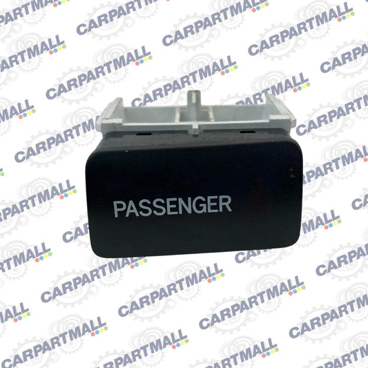 03 04 TOYOTA COROLLA DASH RIGHT PASSENGER SEAT BELT SWITCH INDICATOR LIGHT 2 PIN