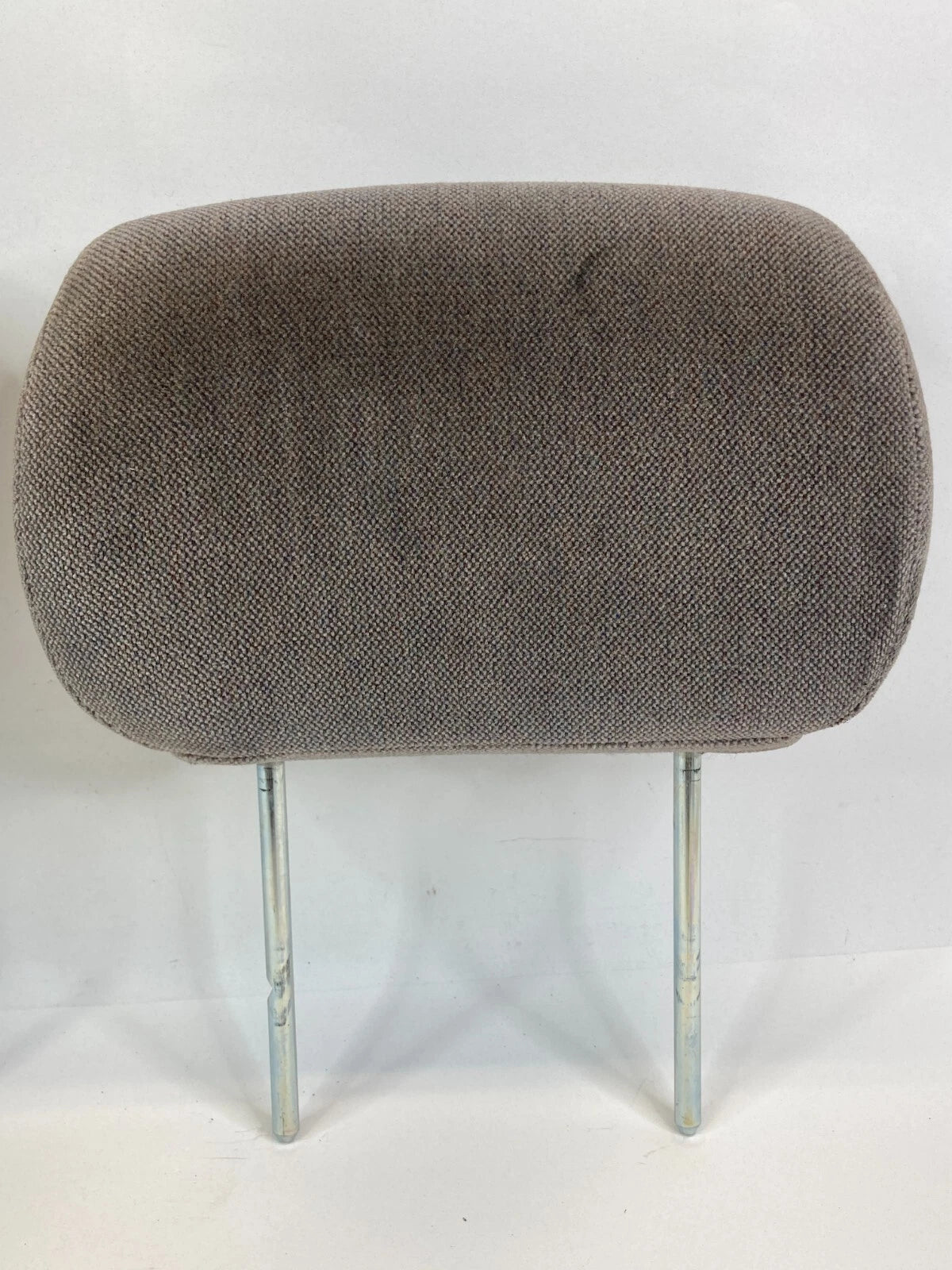 02-04 GMC ENVOY FRONT SEAT HEADRESTS CLOTH MEDIUM DARK PEWTER PAIR SET OF 2 OEM