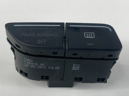 2012-2015 FORD FOCUS REAR WINDSHIELD DEFROST BUTTON CONTROL SWITCH ASSEMBLY