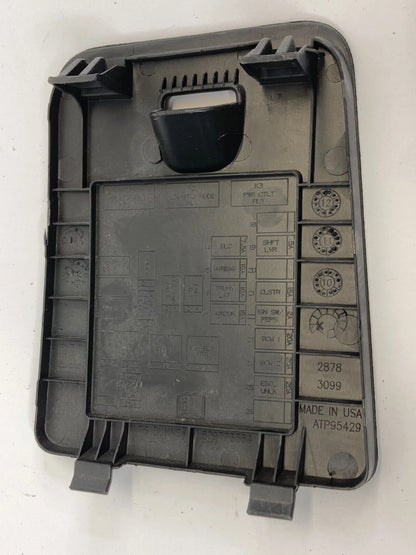 11-16 CHEVROLET CRUZE INTERIOR FUSE BOX COVER DRIVER SIDE LOWER DASH 809773364
