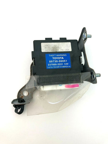 2000-2003 Toyota Solara Anti Theft Warning Locking Control Module 89730-06051