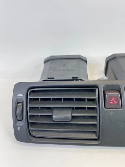 2004-2007 VOLVO S40 CENTER DASH AC AIR VENT GRILLE DUCT W/ HAZARD SWITCH OEM