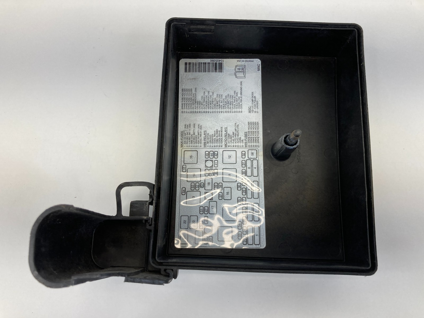 1999-2004 Pontiac Grand Am 2.2L Engine Fuse Box Box Cover Lid Cap 15405390 OEM