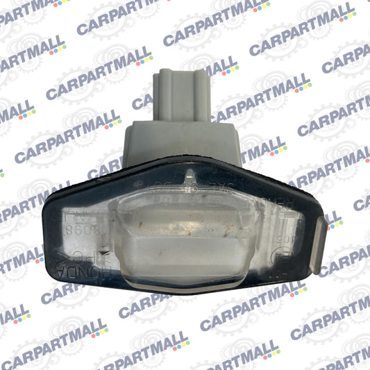 2004-2008 ACURA TL SEDAN BACK REAR LICENSE PLATE LIGHT LAMP ASSEMBLY OEM