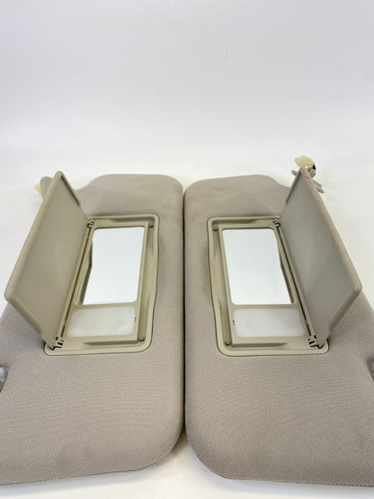 2009-2014 Nissan Murano Sunvisor Left & Right Sun Visor Shade Pair Set OEM