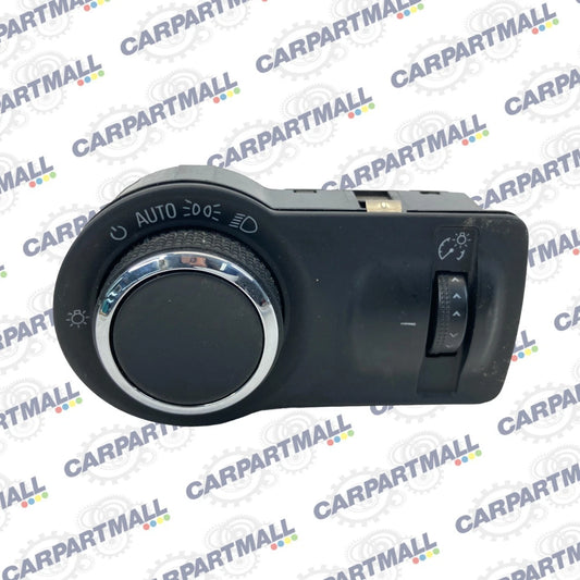 2011-2016 CHEVROLET CRUZE DASH HEADLIGHT & DIMMER LIGHT CONTROL SWITCH 94725717