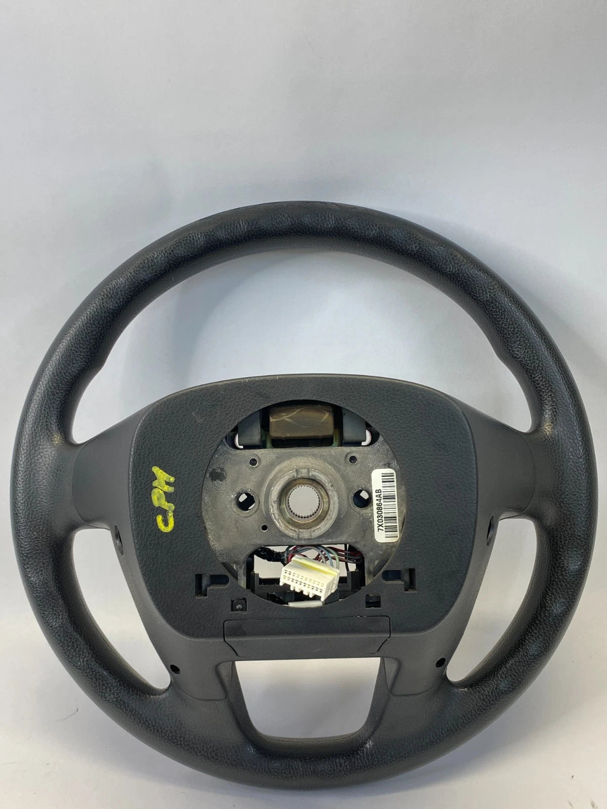 2008-2012 HONDA ACCORD SEDAN LEATHER STEERING WHEEL W/ AUDIO CRUISE CONTROLS OEM