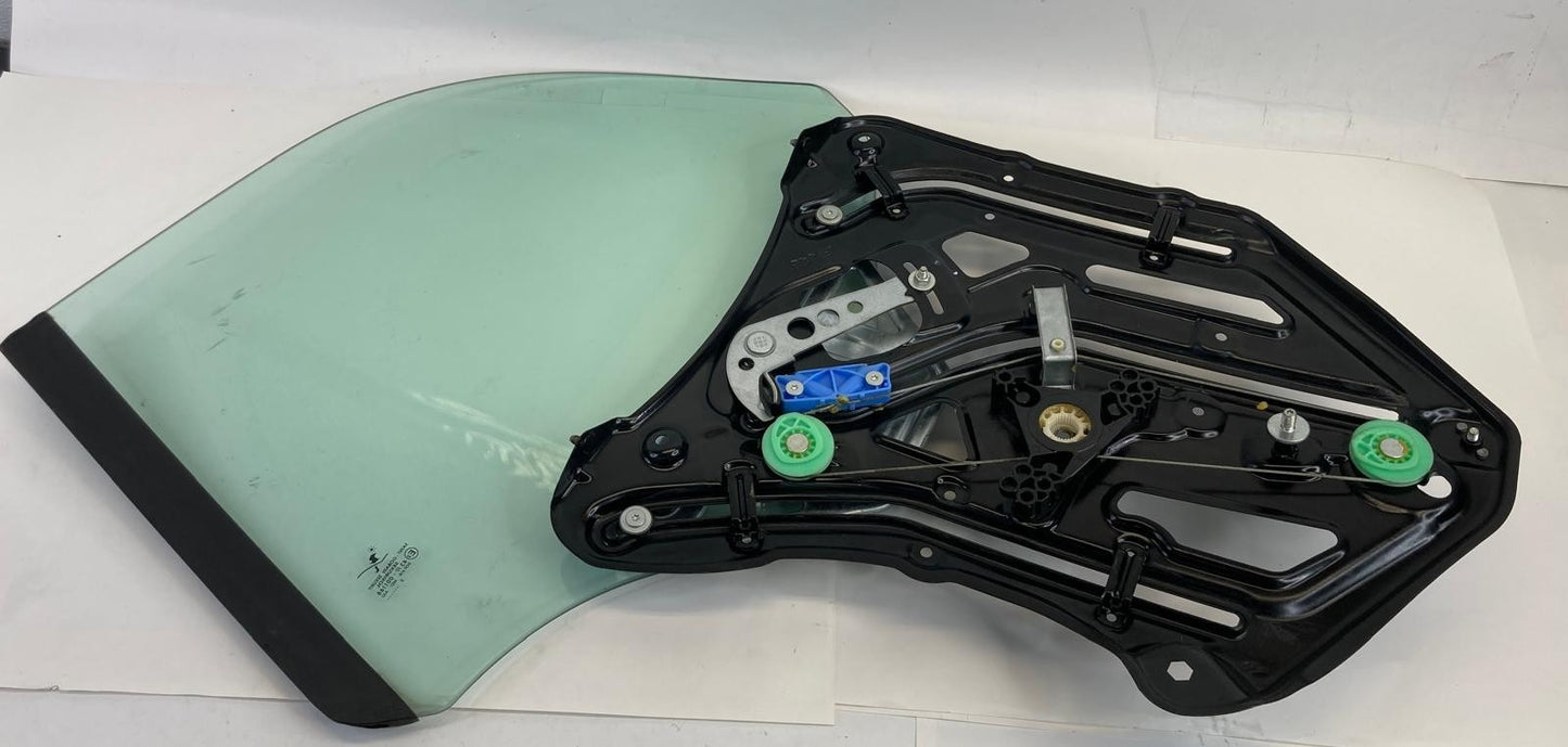 2004-2011 Saab 9-3 Convertible Rear Right Side Quarter Window Glass w/ Regulator