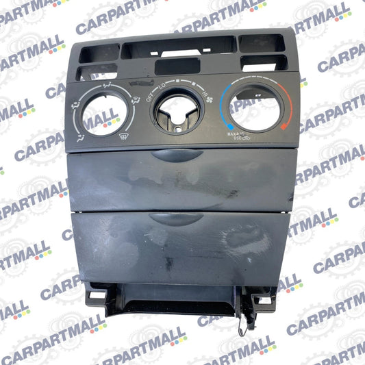 03-08 TOYOTA COROLLA CENTER DASH CLIMATE CONTROL BEZEL W/ STORAGE 55420-02160