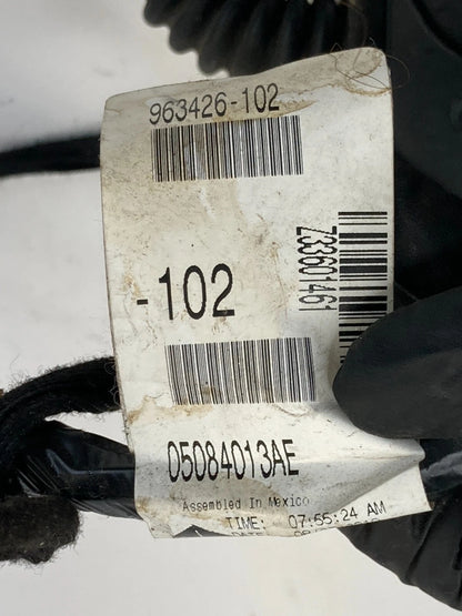 2009 2010 DODGE JOURNEY REAR LEFT BACK DOOR WIRE WIRING HARNESS 05084013AE OEM