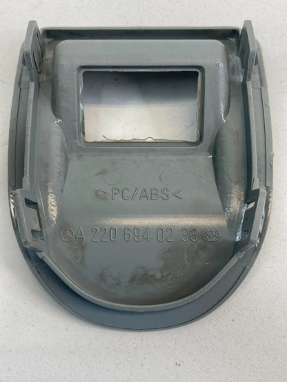 2000-2006 MERCEDES-BENZ S500 RIGHT CHILD SEAT SAFETY ANCHOR HOOK COVER TRIM OEM