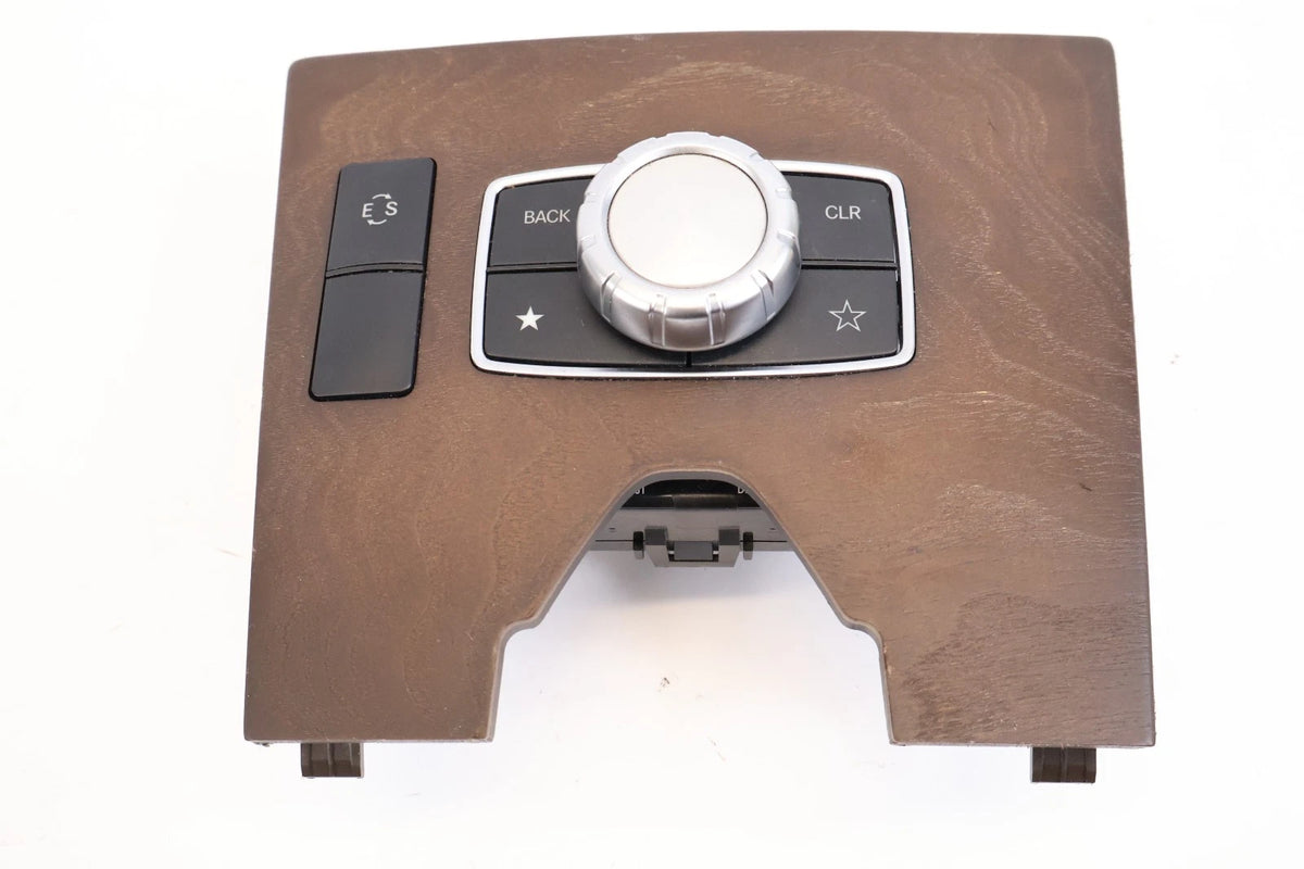 14-16 MERCEDES E350 E250 CENTER CONTROL MULTIFUNCTION SWITCH WOOD 2126806693 OEM