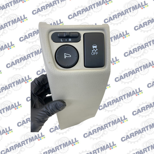 2007-2012 Acura RDX Front Left Side View Power Mirror Control & Traction Switch