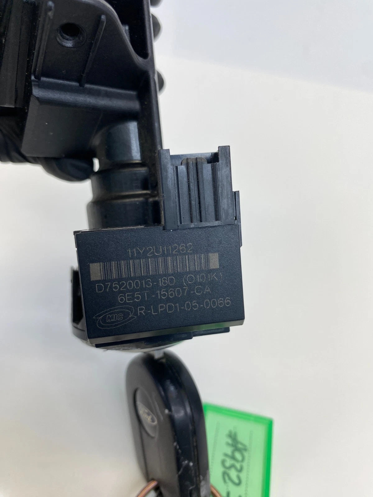 12-16 FORD FOCUS SEDAN 2.0L L4 IGNITION SWITCH LOCK CYLINDER & KEY 6E5T-15607-CA