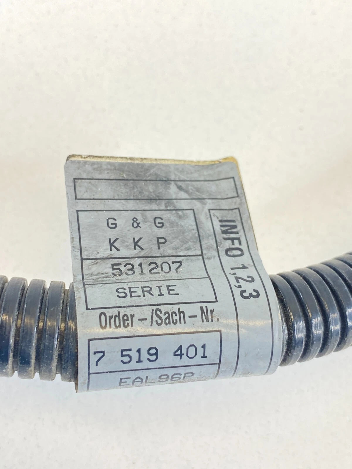 04-07 BMW 530I 525I SEDAN 3.0L POSITIVE WIRE BATTERY ALTERNATOR CABLE 7519401