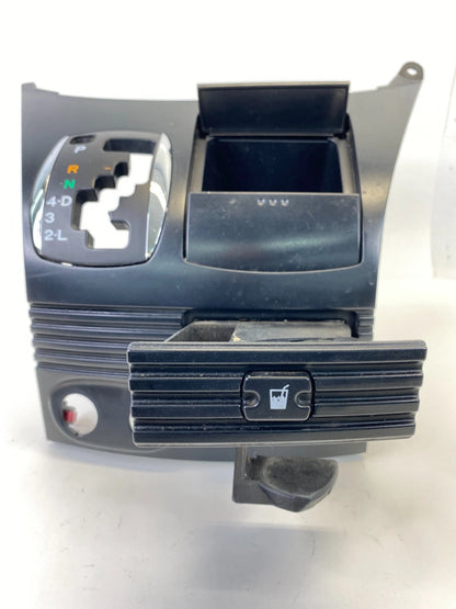 2004-2010 TOYOTA SIENNA CONSOLE MOLDING SHIFTER BEZEL & CUPHOLDER W/STORAGE OEM