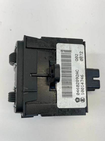 2011 2012 DODGE CHARGER DASH INTERIOR LIGHT DIMMER CONTROL SWITCH 4602892AC OEM